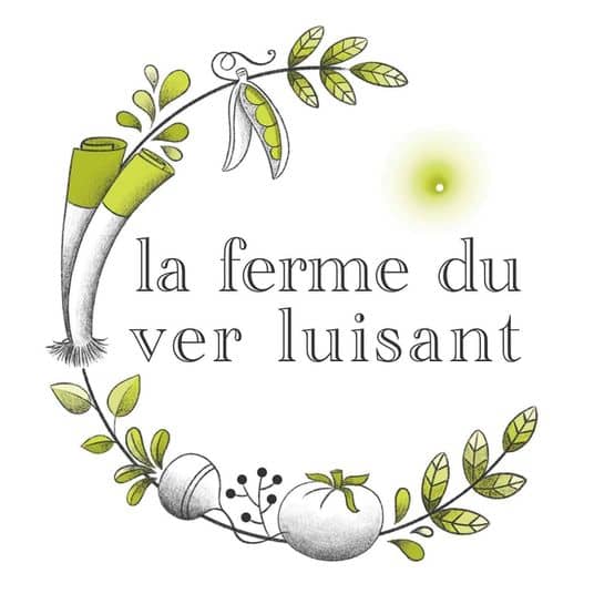 logo ferme du ver luisant
