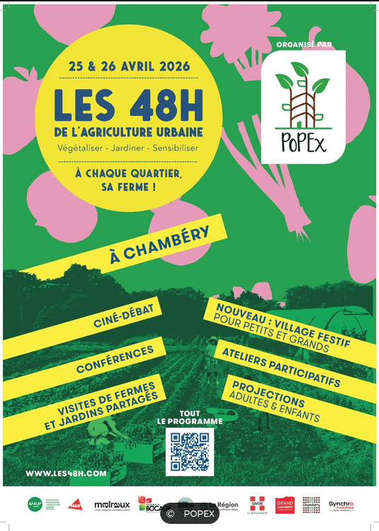48h de l’agriculture urbaine – 2eme édition (Chambéry) Chambéry Montagnes